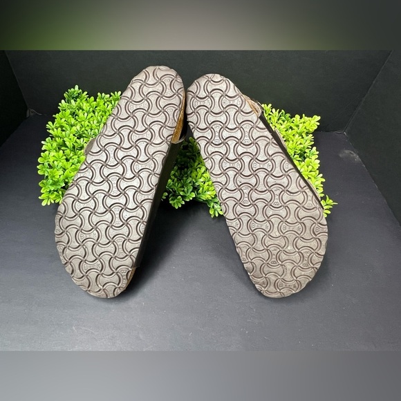 Birkenstocks leather Brown Double Strap Sandals size 42 M (regular-wide) unisex - Picture 5 of 13